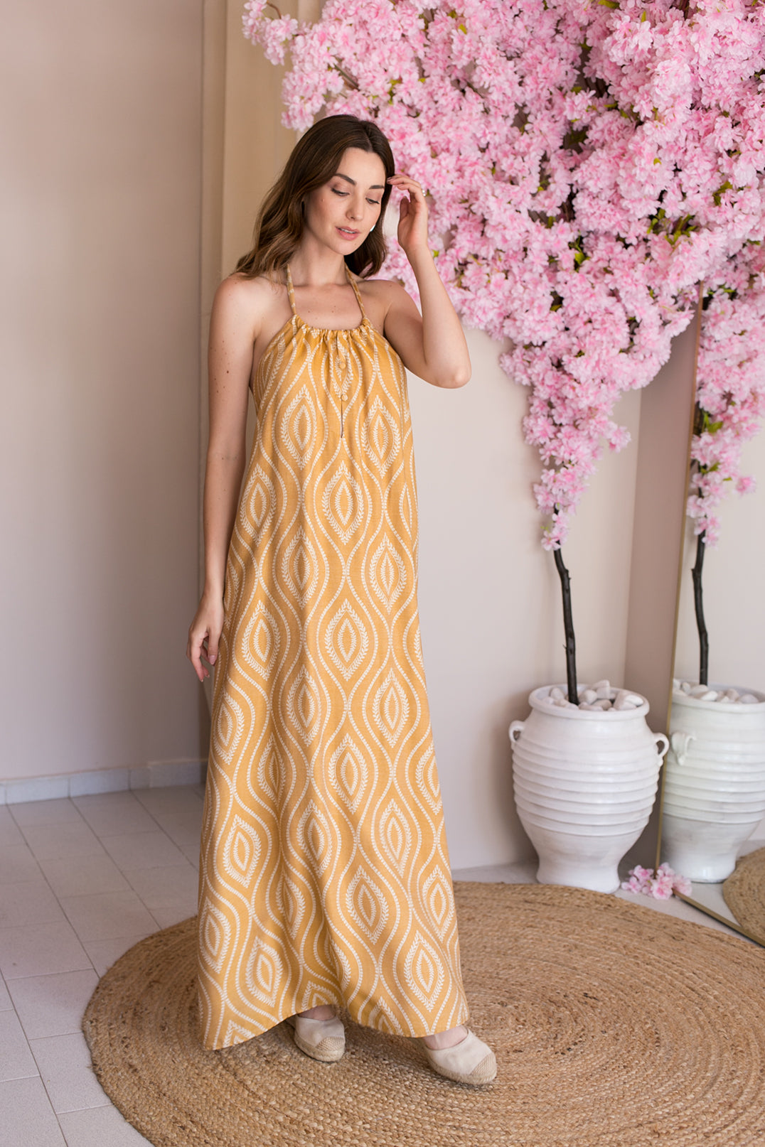 Camel Maxi Dress