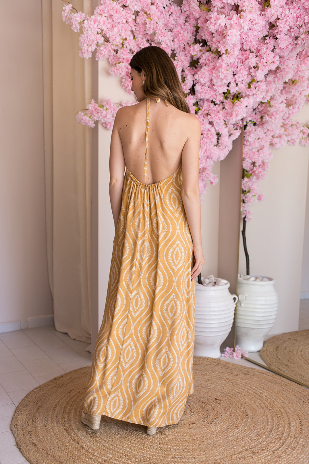 Camel Maxi Dress