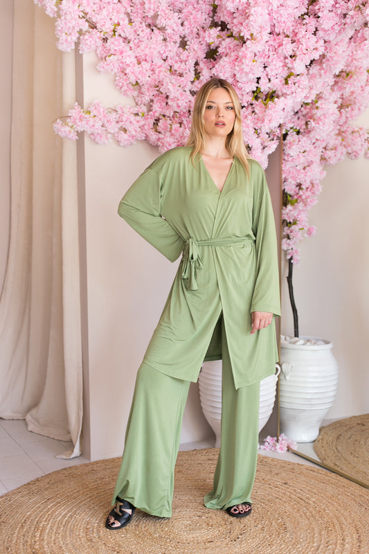 Venezia Kiwi Kimono One Size