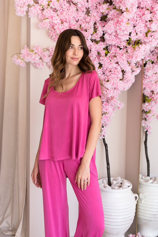 Venezia Pink Top One Size